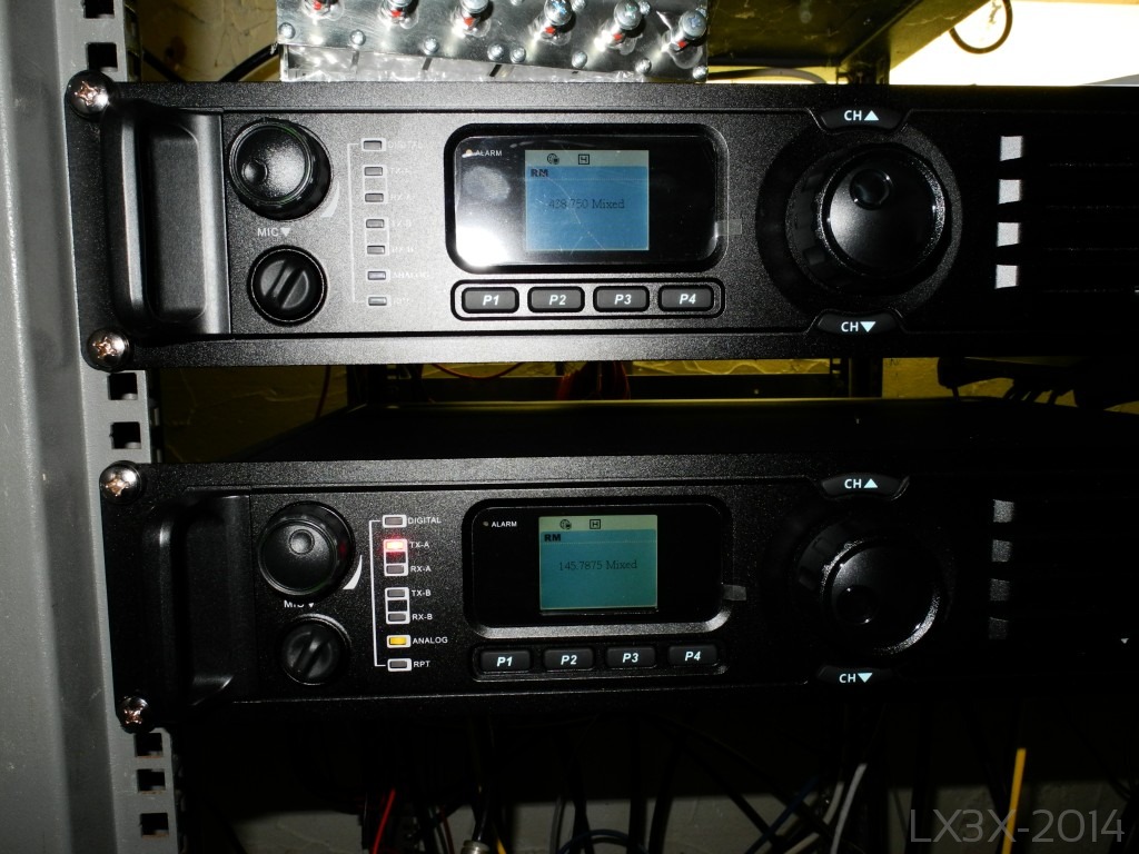 Hytera DMR repeaters UHF and VHF
